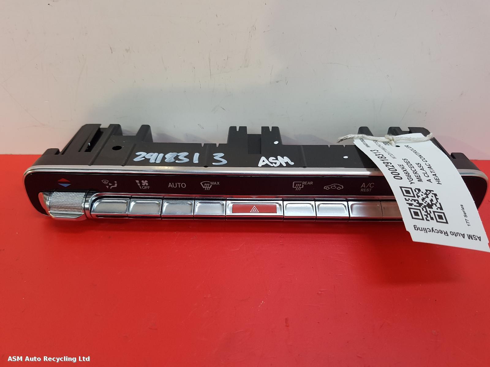 View Auto part Heater/AC Controller Mercedes A Class 2018