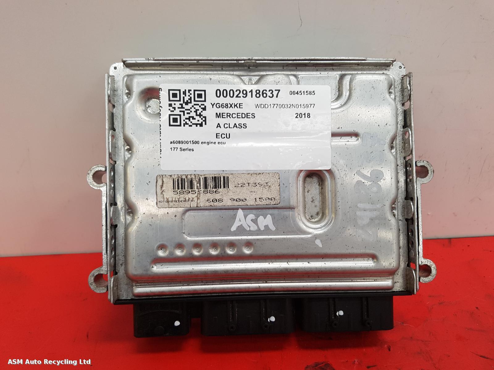 View Auto part ECU Mercedes A Class 2018