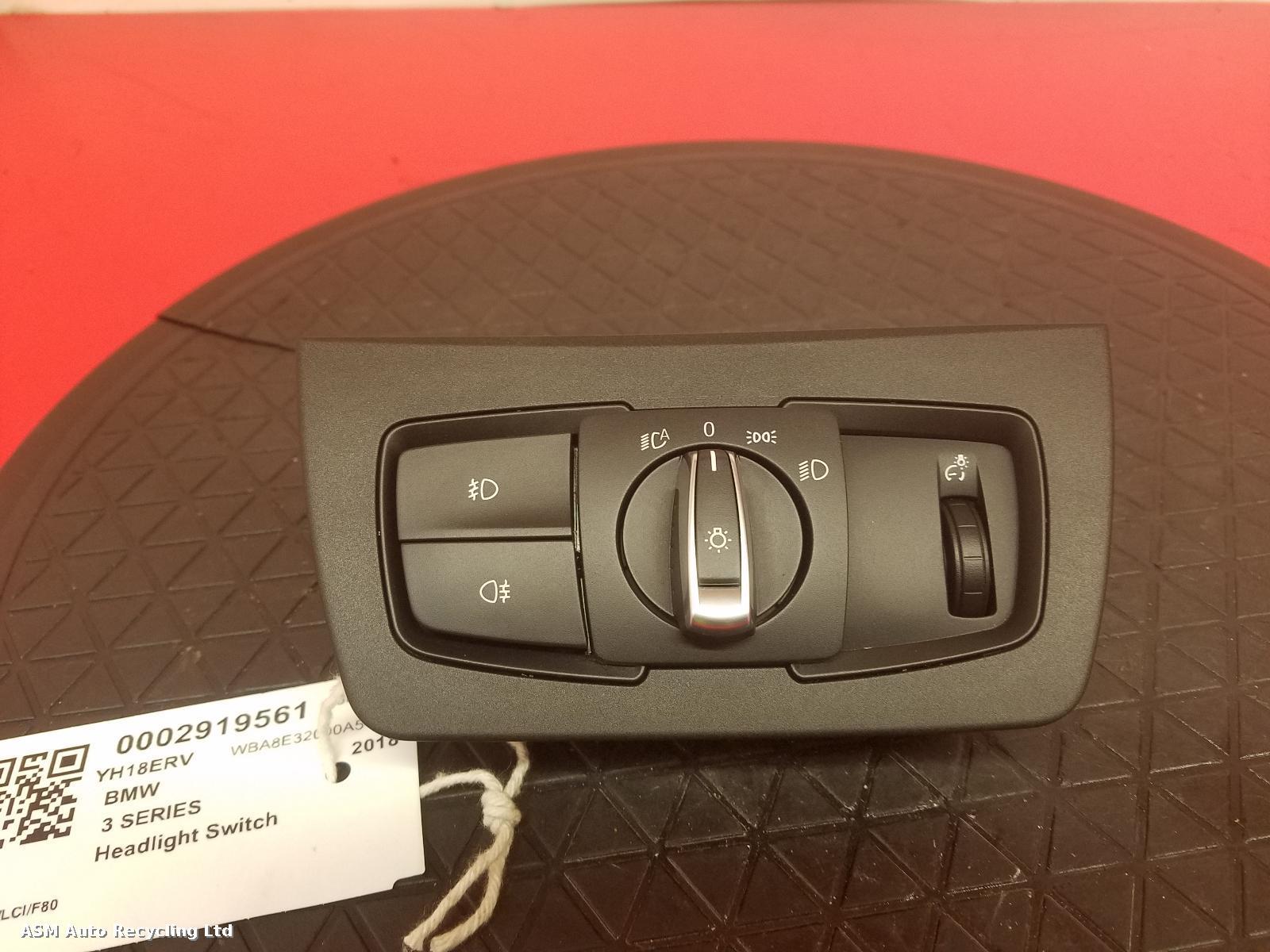 View Auto part Headlight Switch Bmw 3 Series 2018