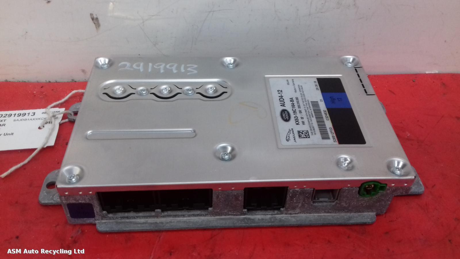 View Auto part Amplifier Unit Jaguar F Type 2018