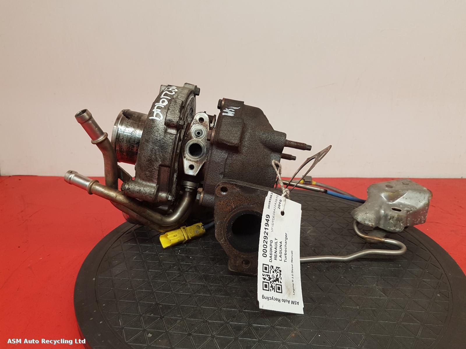 View Auto part Turbocharger Renault Laguna 2010