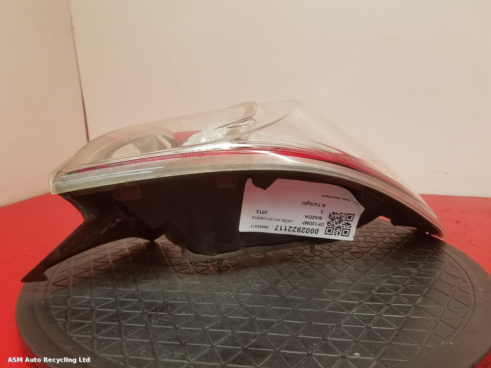 View Auto part R Taillight Mazda 3  2012