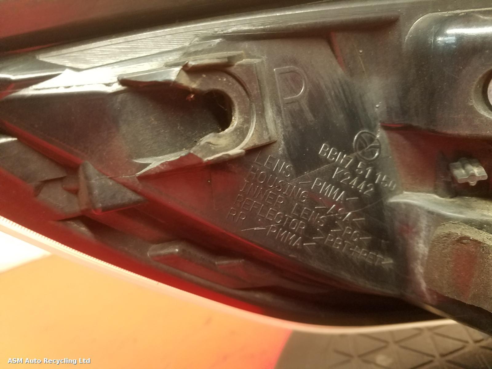 View Auto part R Taillight Mazda 3  2012