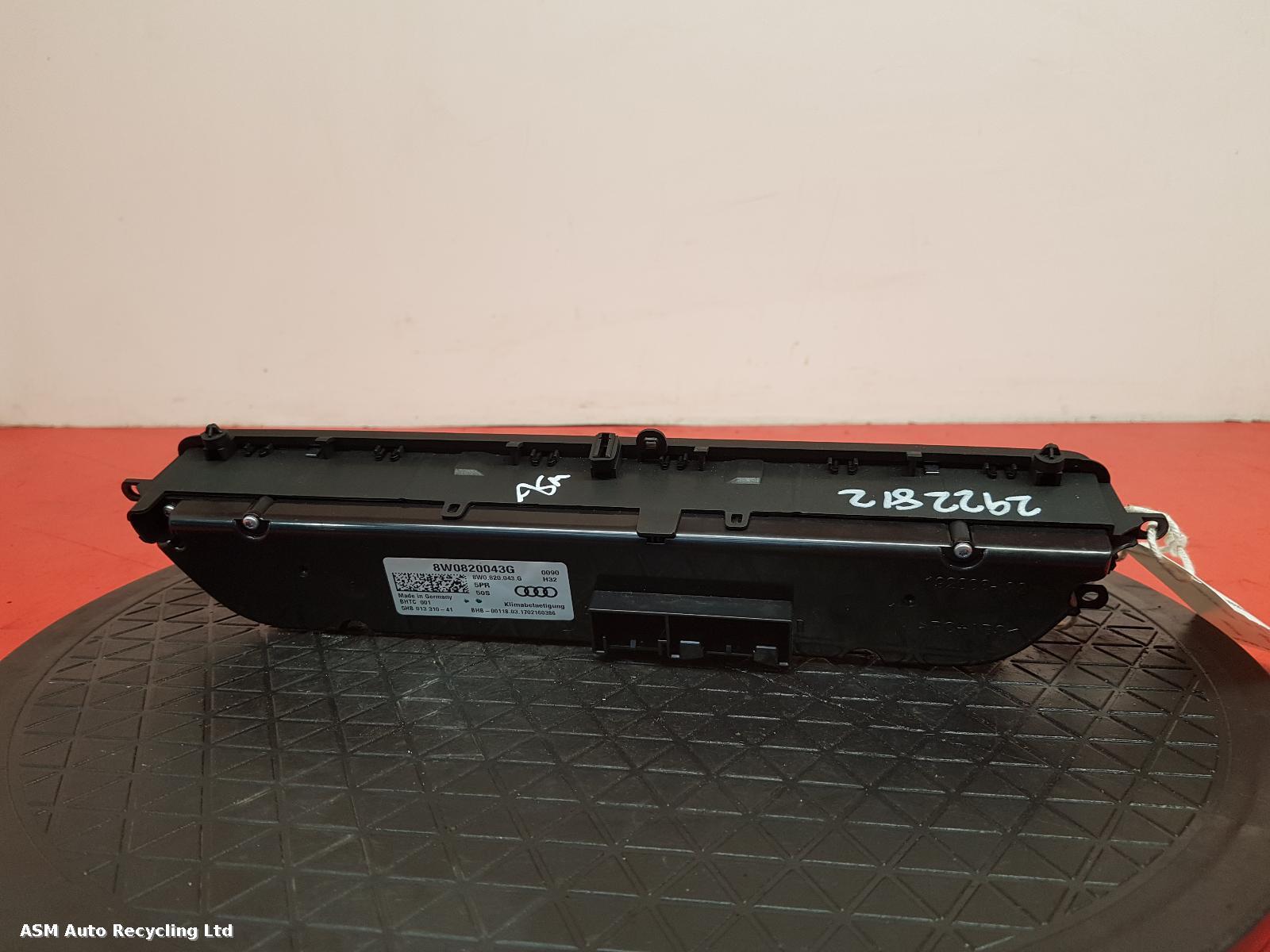 View Auto part Heater/AC Controller Audi A5 2017