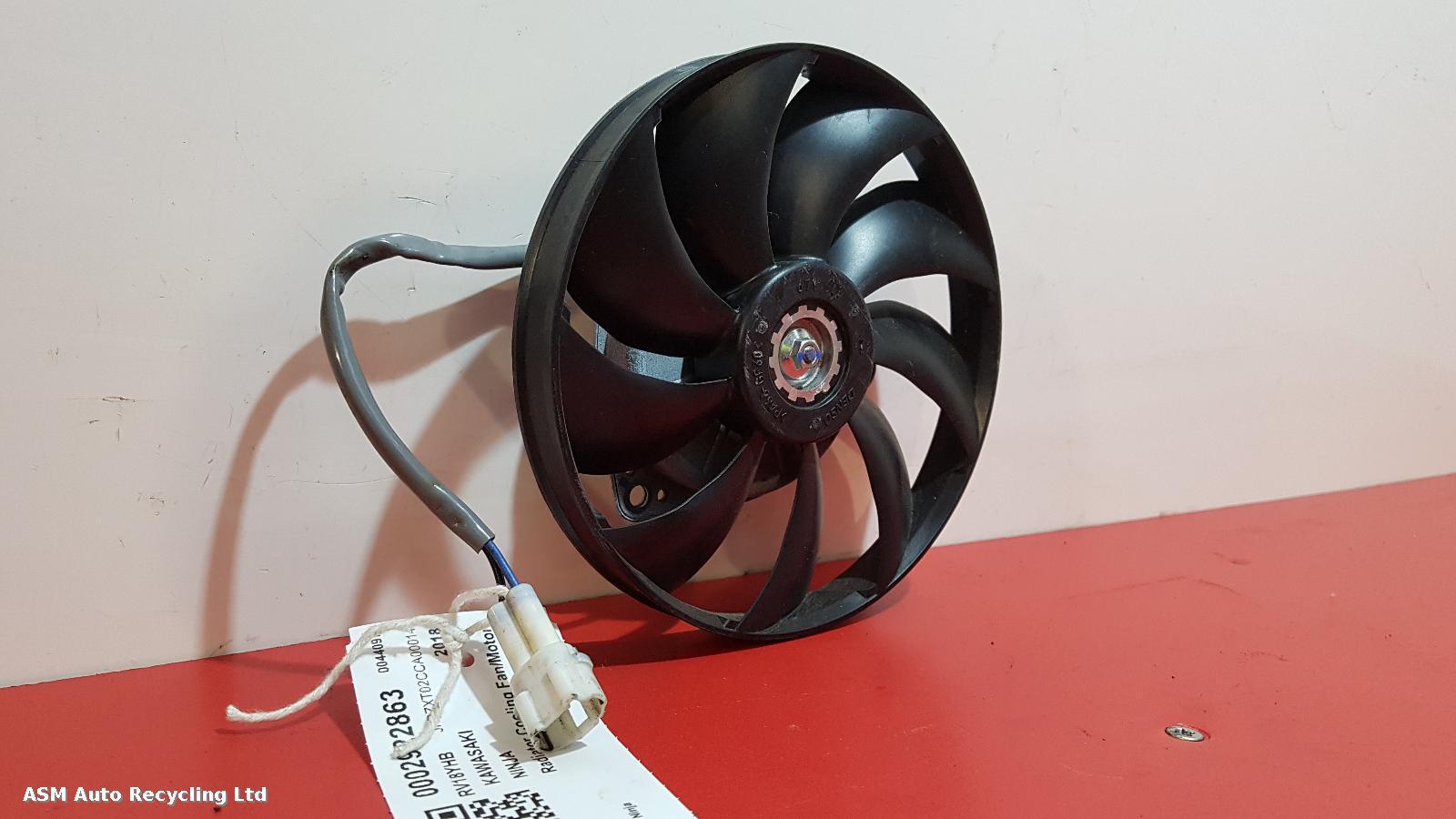 View Auto part Engine Cooling Motor Kawasaki Ninja 2018