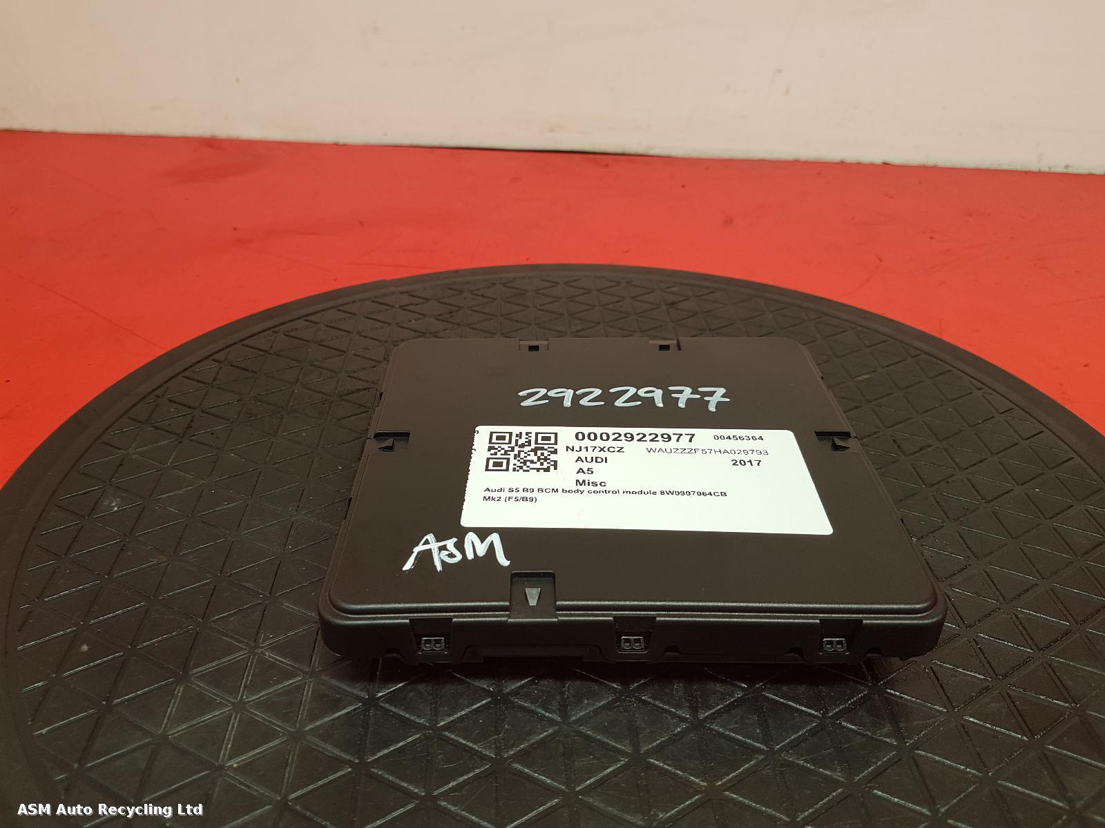 View Auto part ECU Audi A5 2017