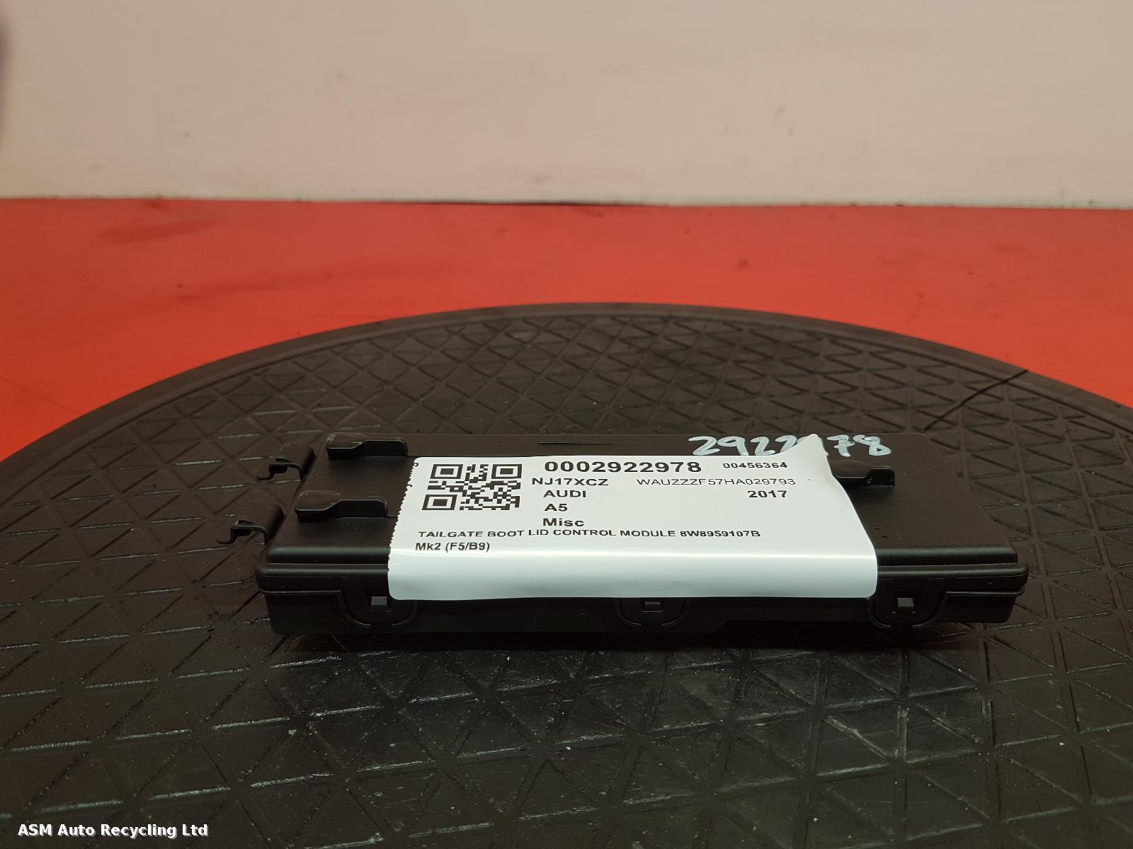 View Auto part ECU Audi A5 2017