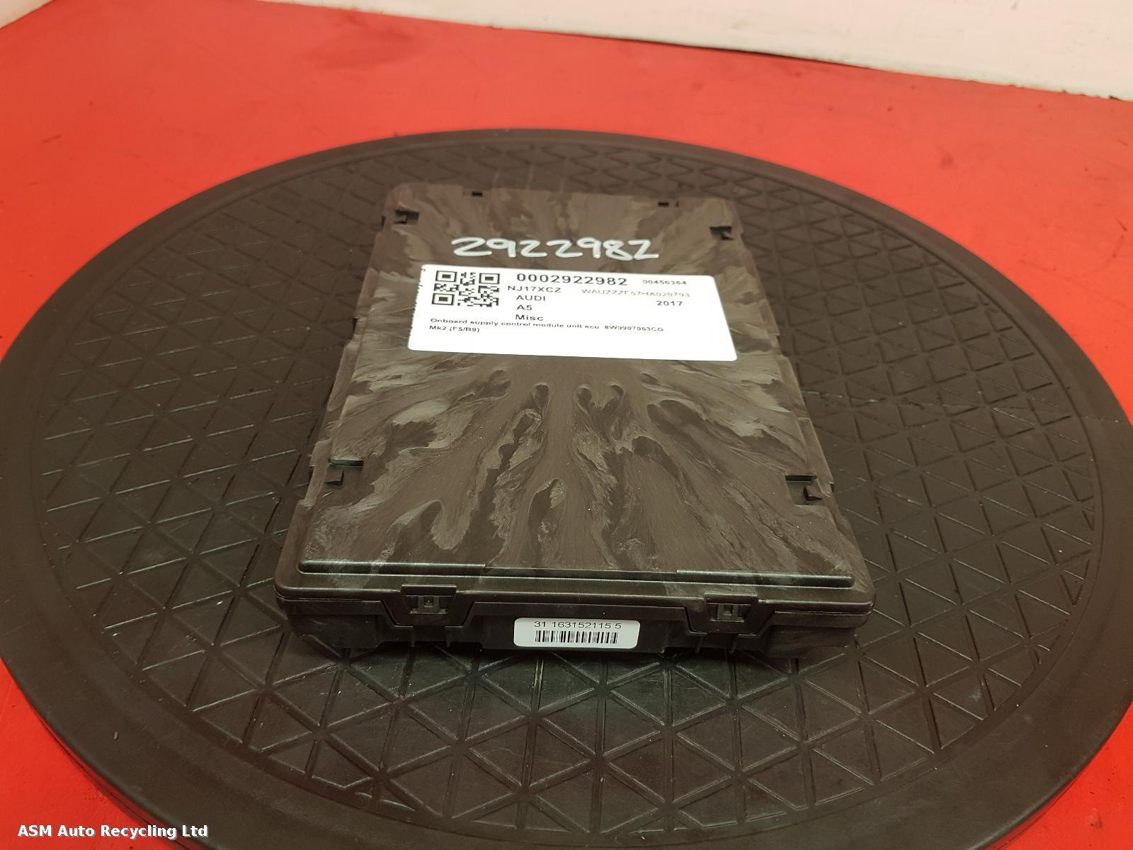View Auto part ECU Audi A5 2017