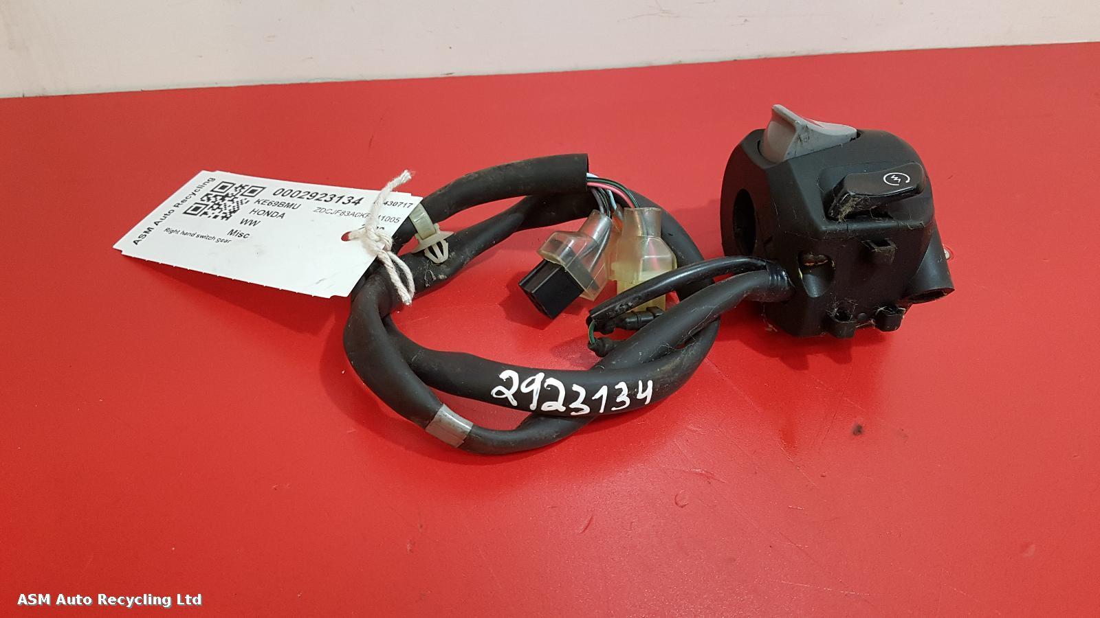 View Auto part RH Switch Gear Honda Ww 2020