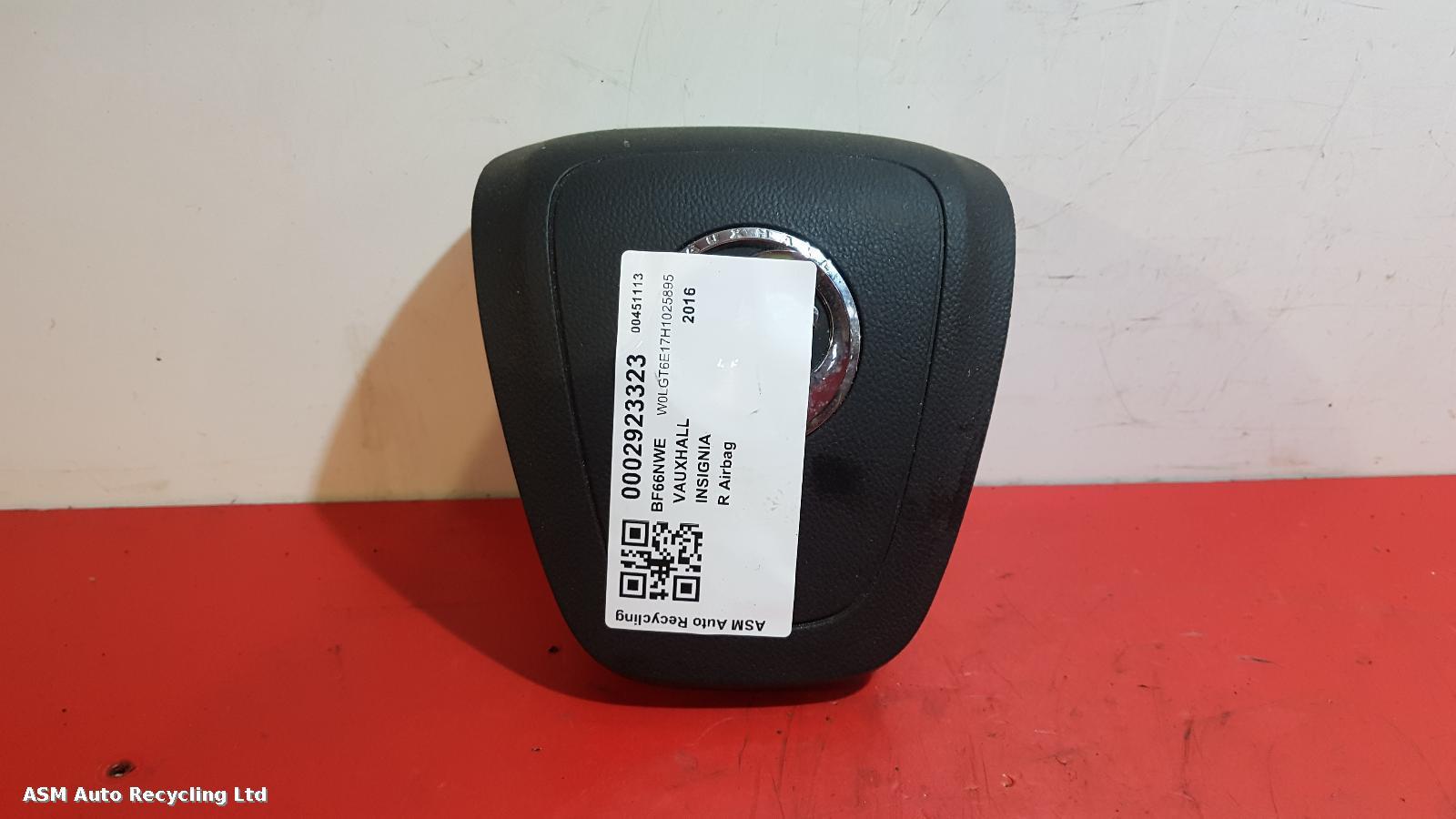 View Auto part R Air Bag Vauxhall Insignia 2016