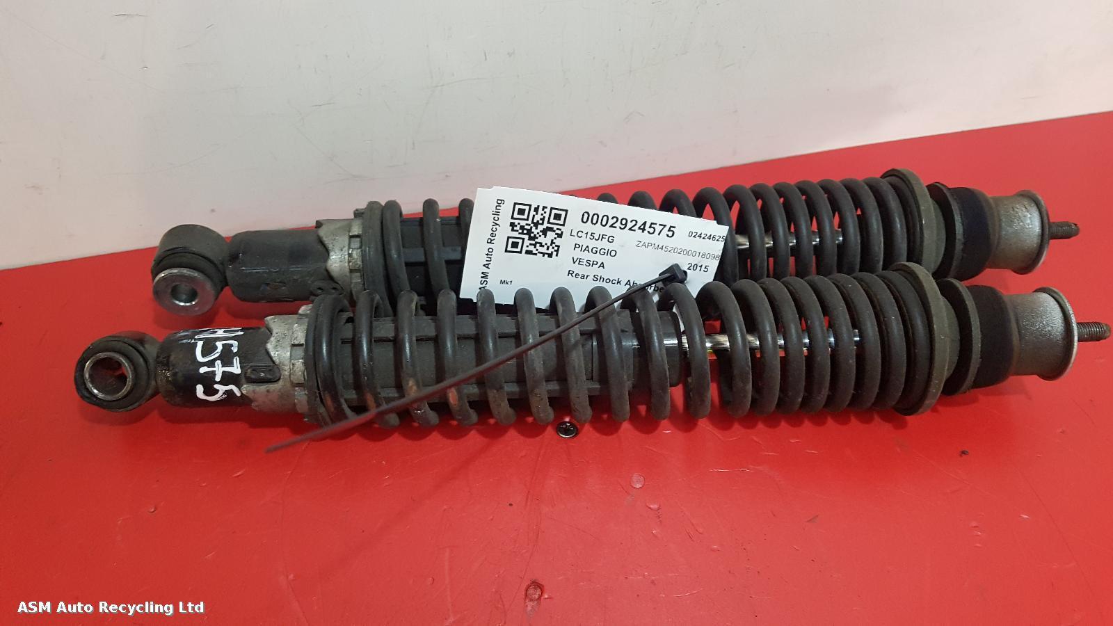 View Auto part Rear Shock Absorber Piaggio Vespa 2015
