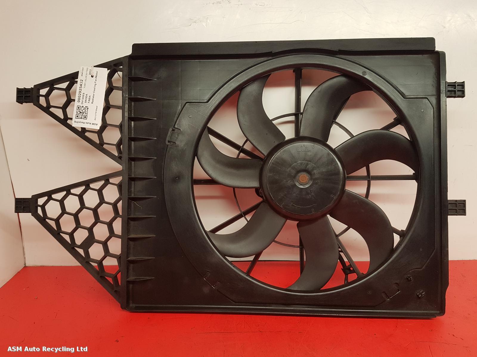 View Auto part Engine Cooling Motor Skoda Fabia 2013