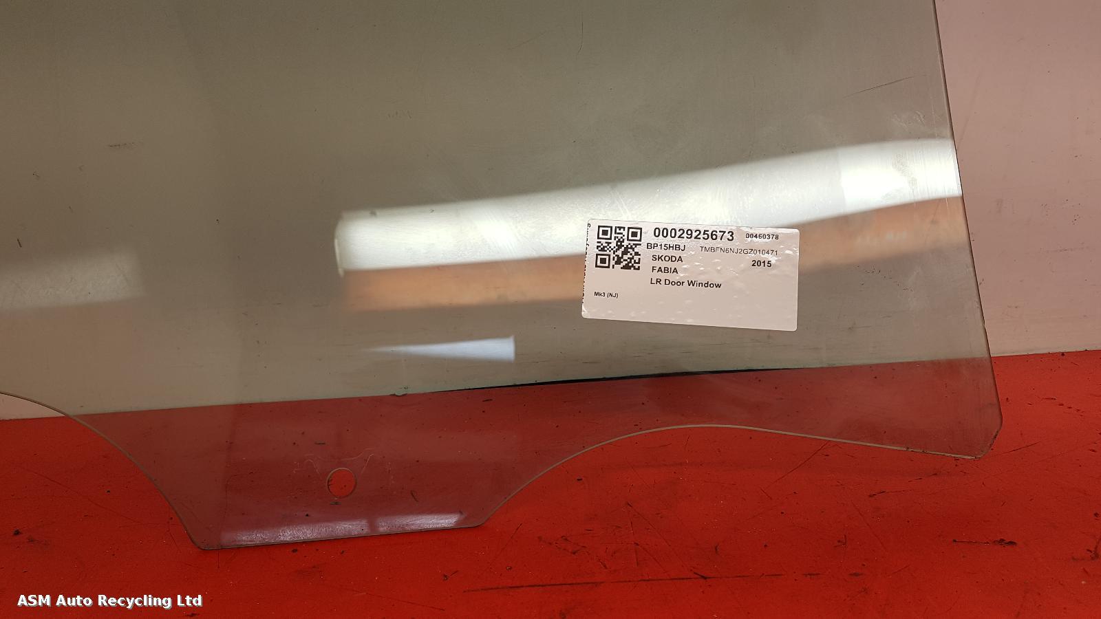View Auto part LR Door Window Skoda Fabia 2015