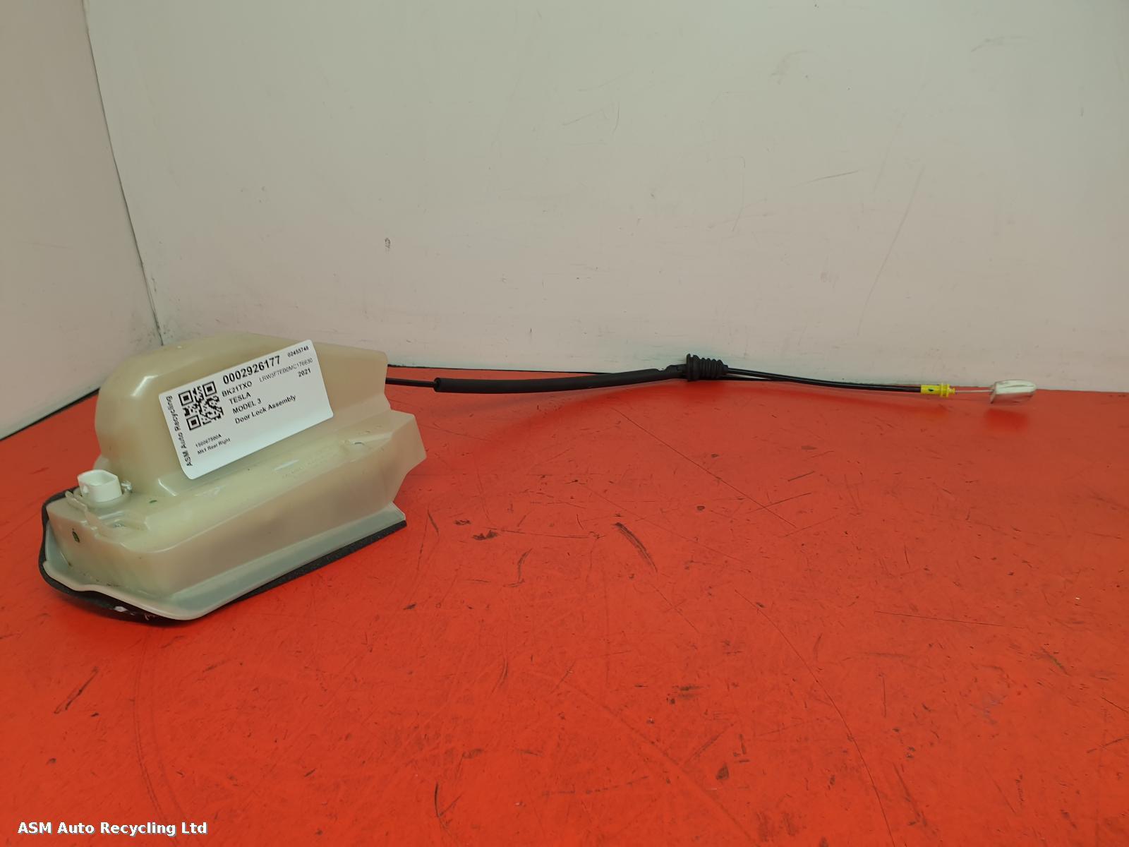 View Auto part Door Lock Assembly Tesla Model 3 2021