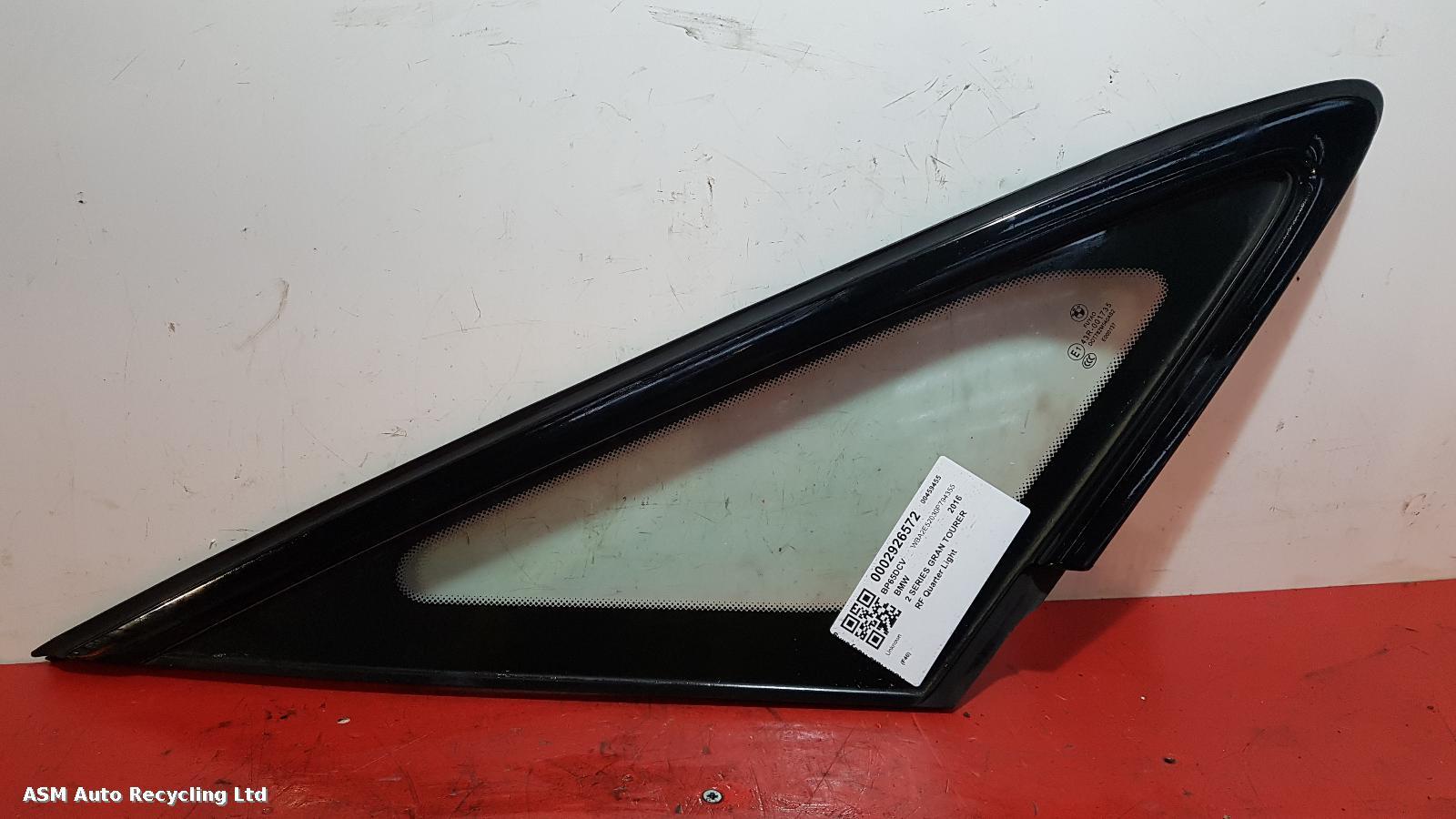 View Auto part RF Quarter Light Bmw 2 Series Gran Tourer 2016