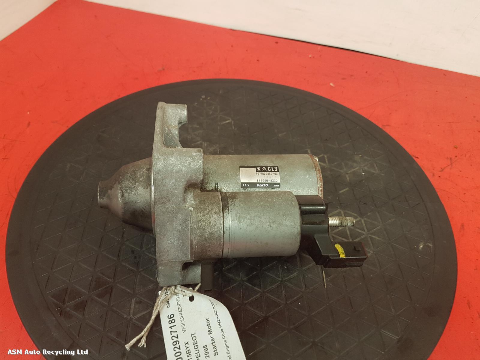 View Auto part Starter Motor Peugeot 2008 2015