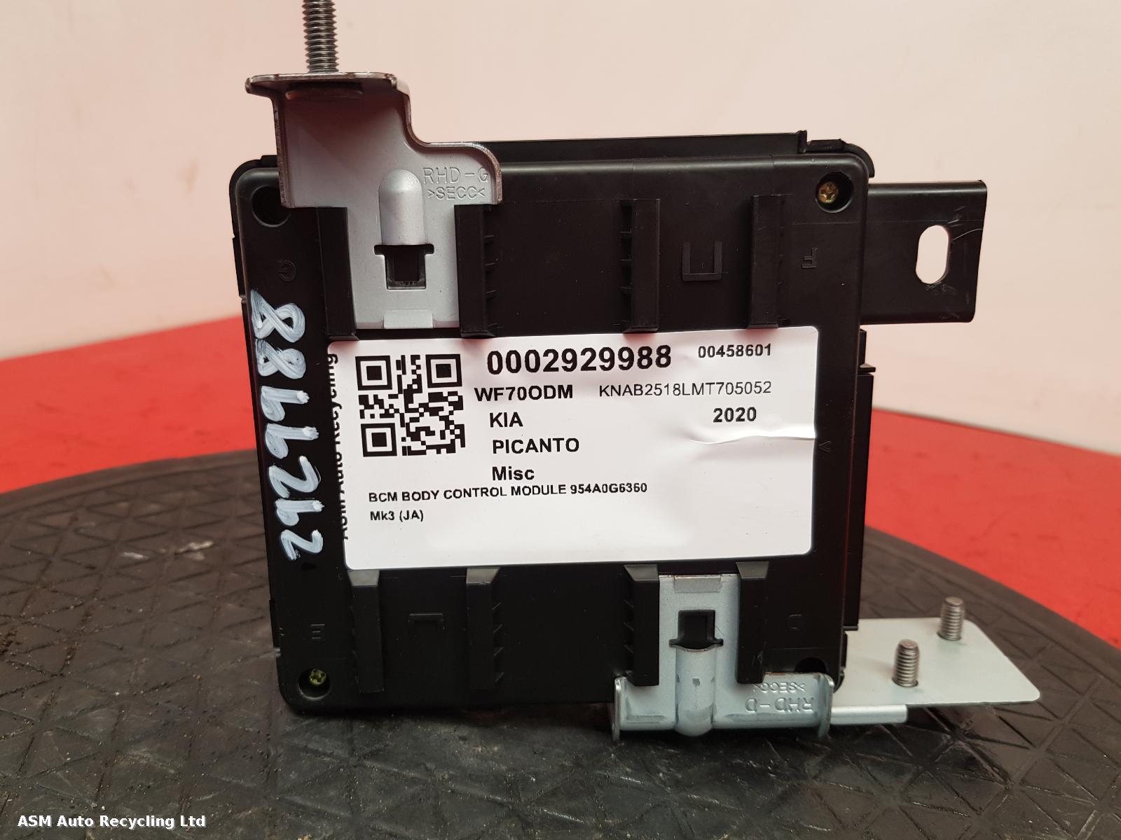View Auto part ECU Kia Picanto 2020