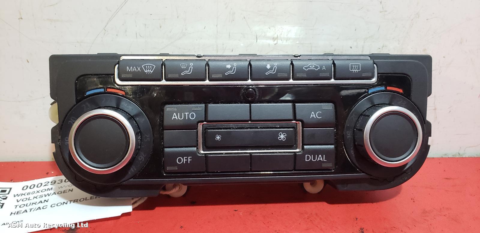 View Auto part Heater/AC Controller Volkswagen Touran 2010