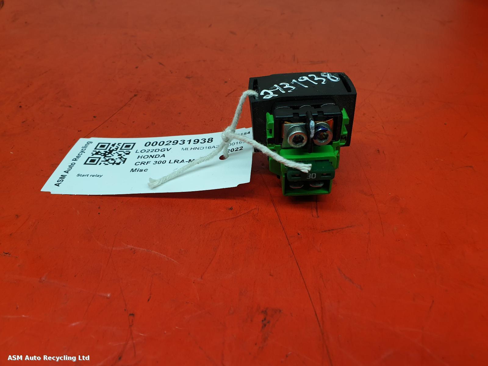 View Auto part Misc Honda Crf 300 Lra-m 2022