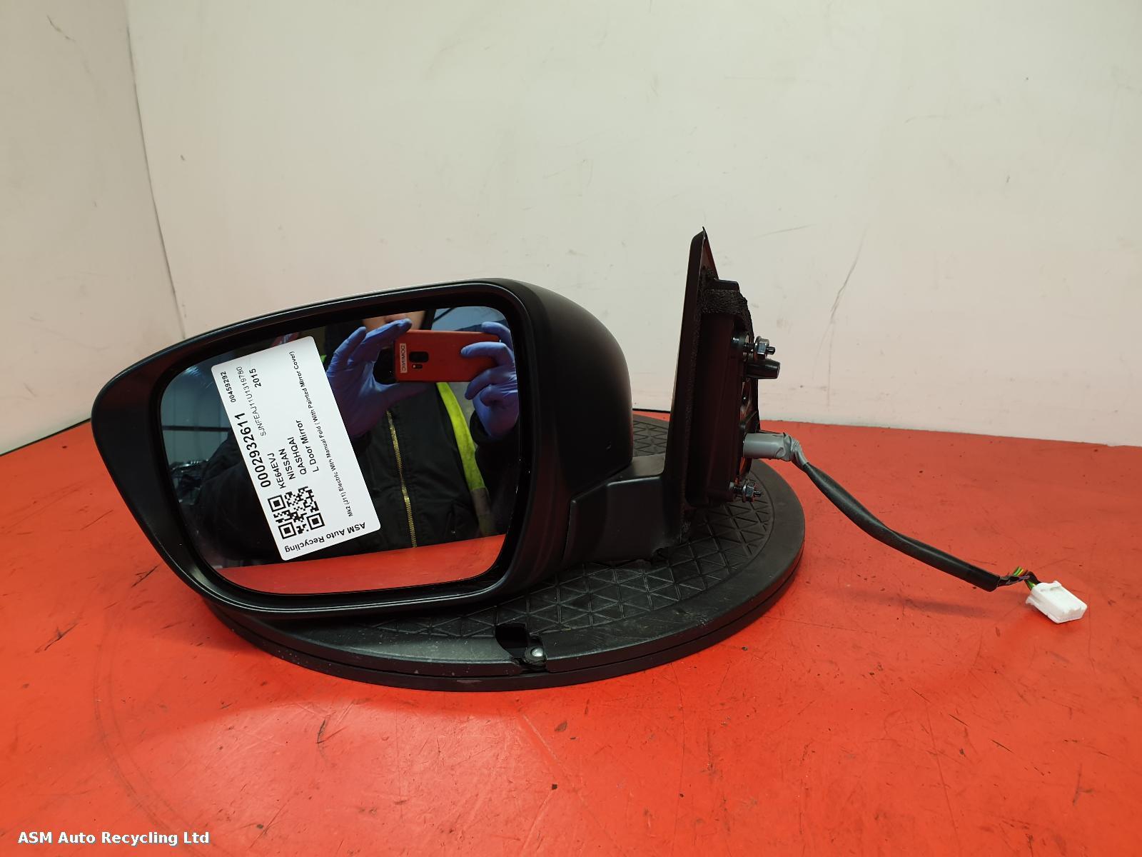 View Auto part L Door Mirror Nissan Qashqai 2015