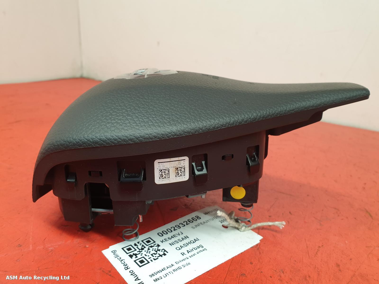 View Auto part R Air Bag Nissan Qashqai 2015