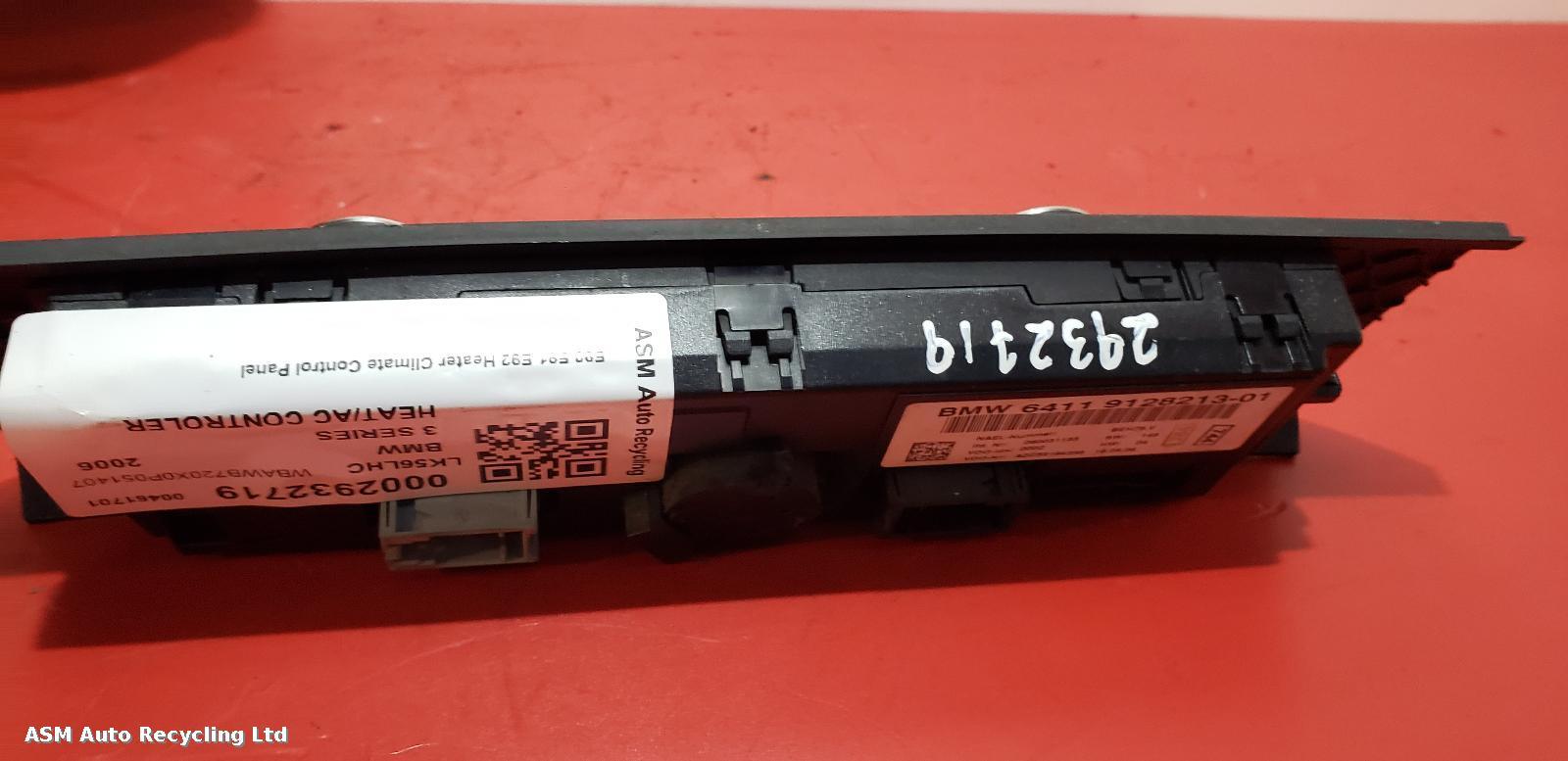 View Auto part Heater/AC Controller Bmw 3 Series 2006