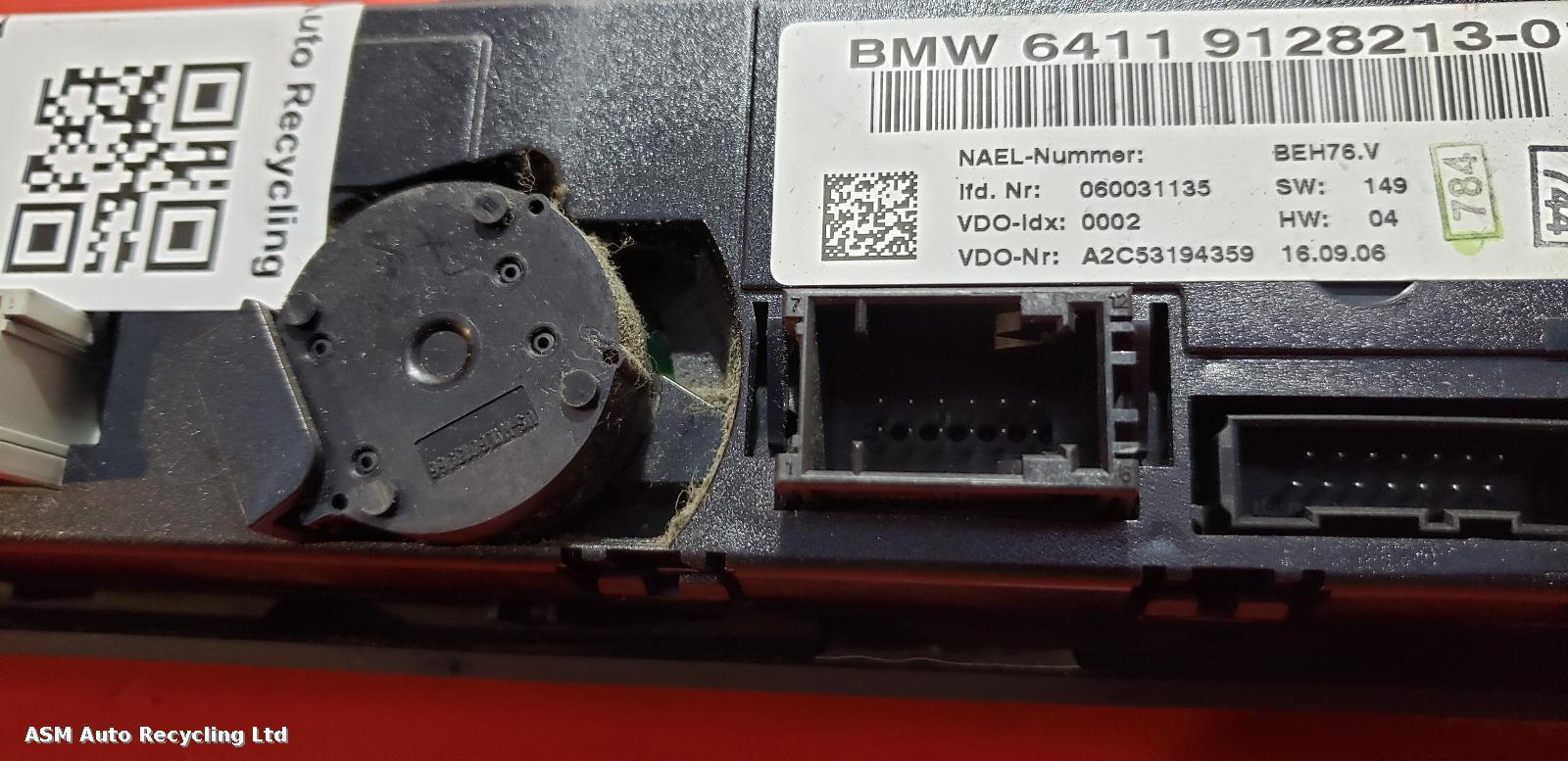 View Auto part Heater/AC Controller Bmw 3 Series 2006