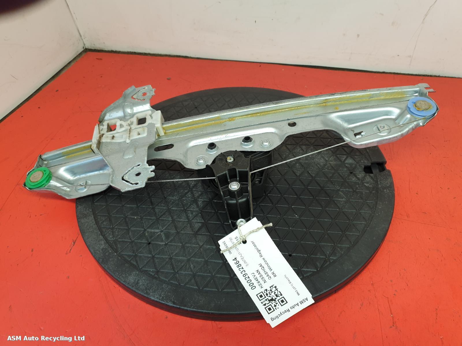 View Auto part RR Window Regulator Nissan Qashqai 2015