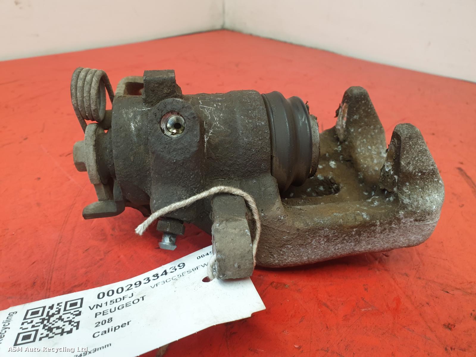 View Auto part Caliper Peugeot 208 2015