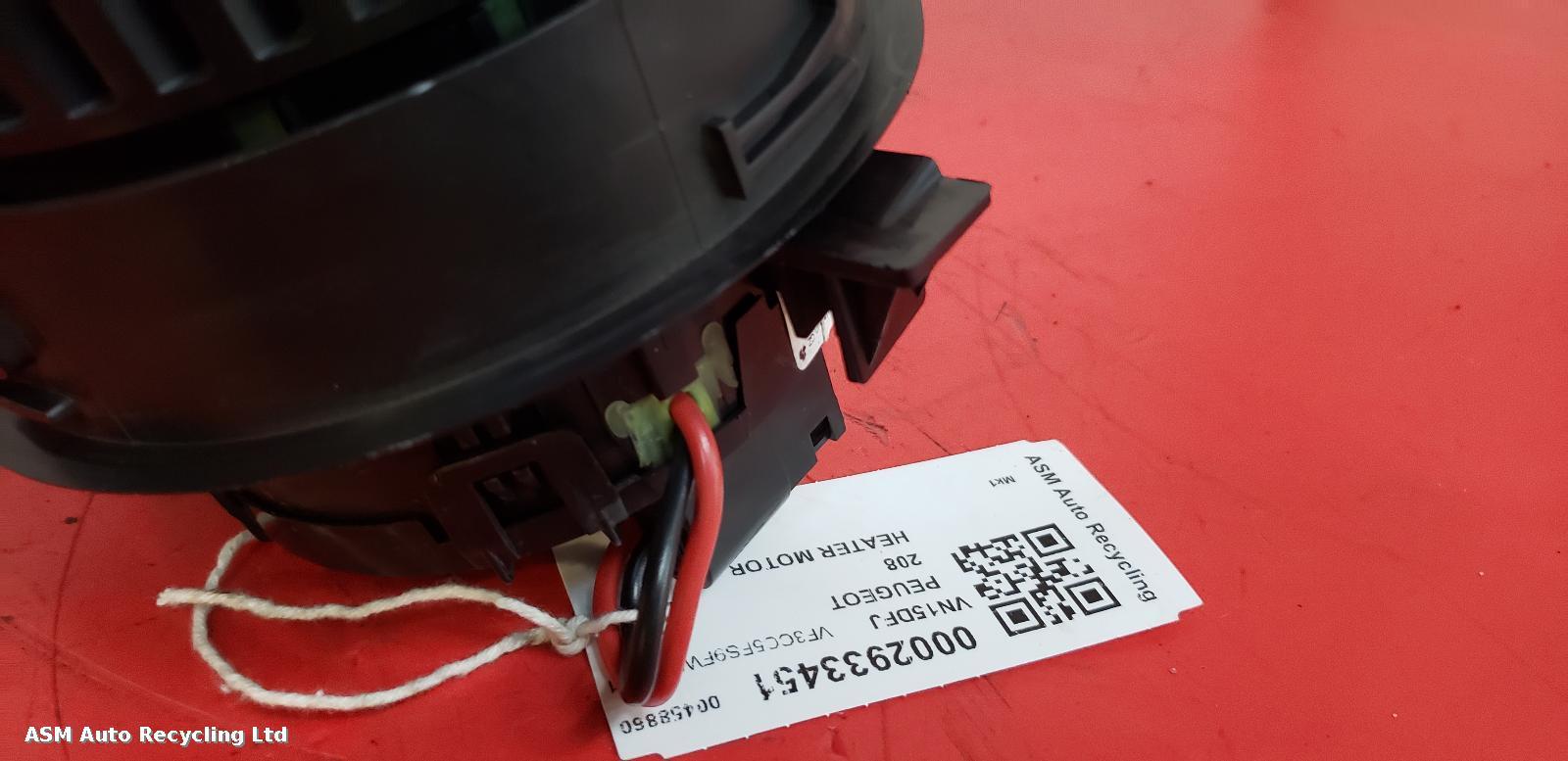 View Auto part Heater Motor/Assembly Peugeot 208 2015
