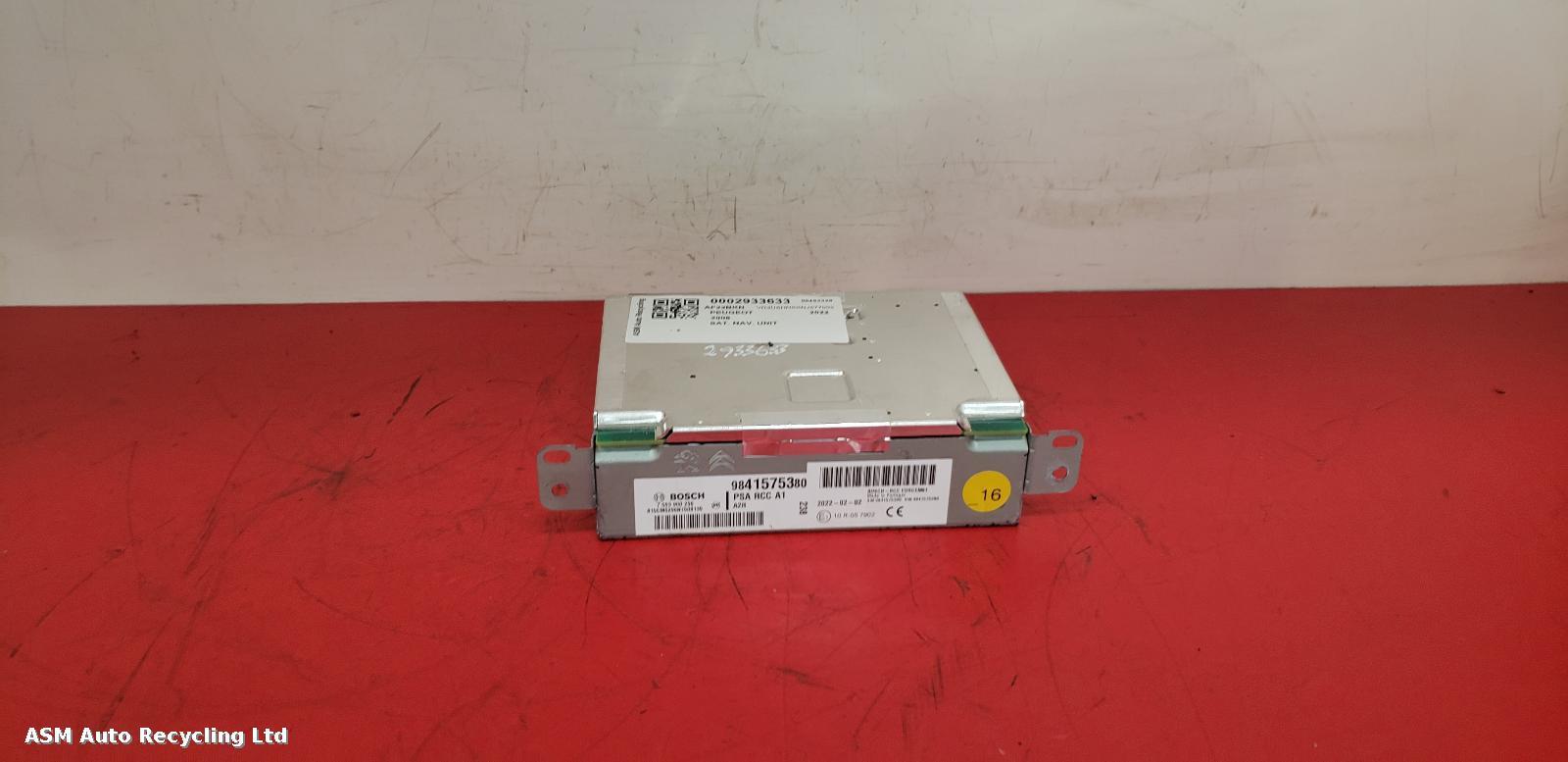 View Auto part Sat Nav Unit Peugeot 2008 2022