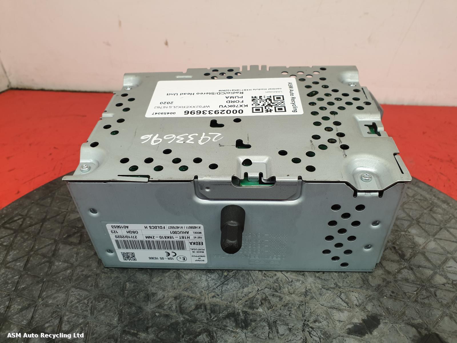 View Auto part A/V Equipment Ford Puma 2020