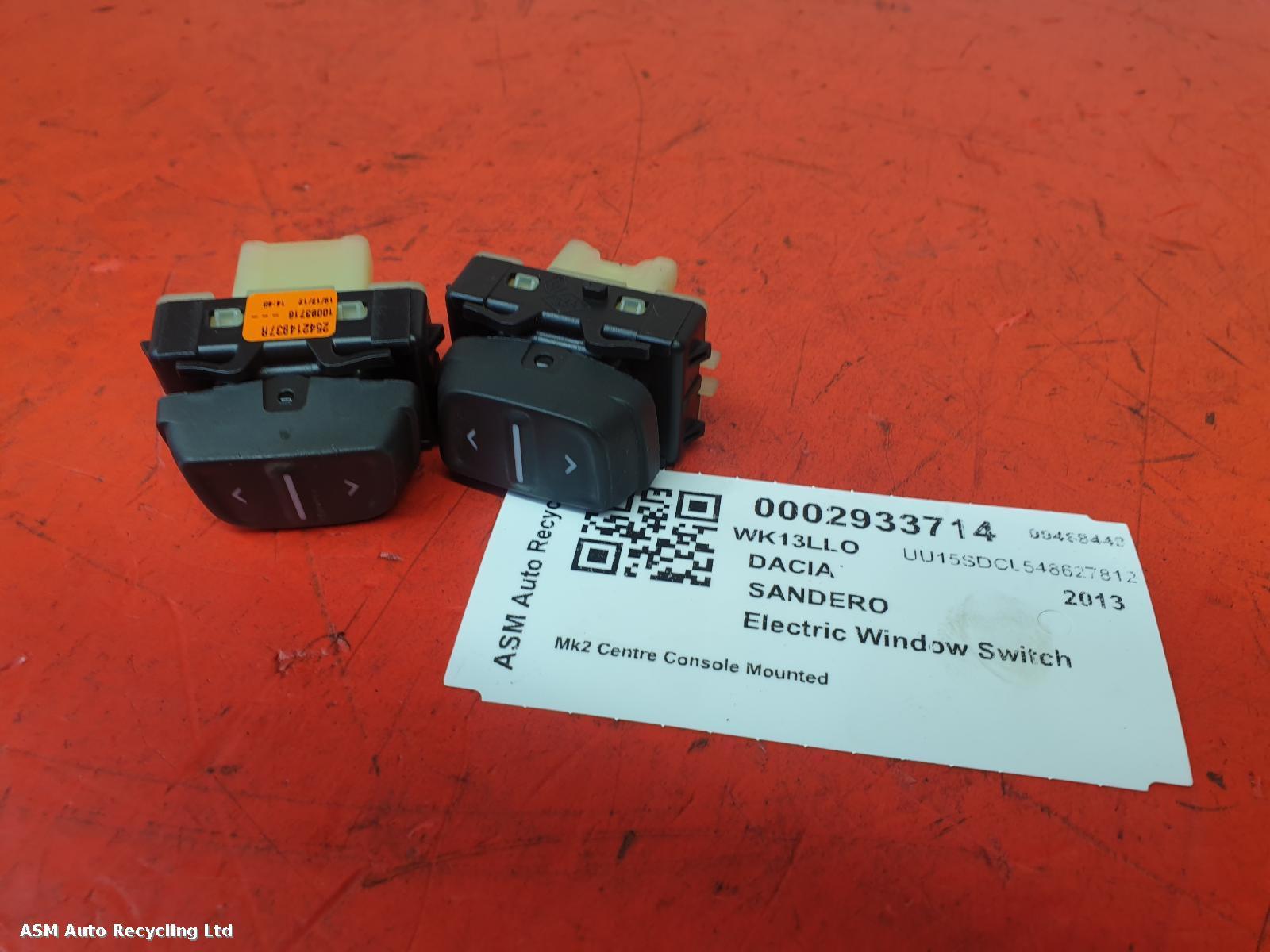 View Auto part Elect. Window Switch Dacia Sandero 2013