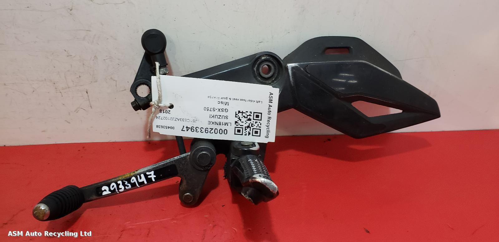View Auto part Gear Linkage Suzuki Gsx-s750 2018