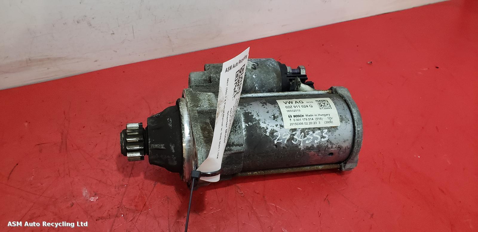 View Auto part Starter Motor Volkswagen Golf 2016
