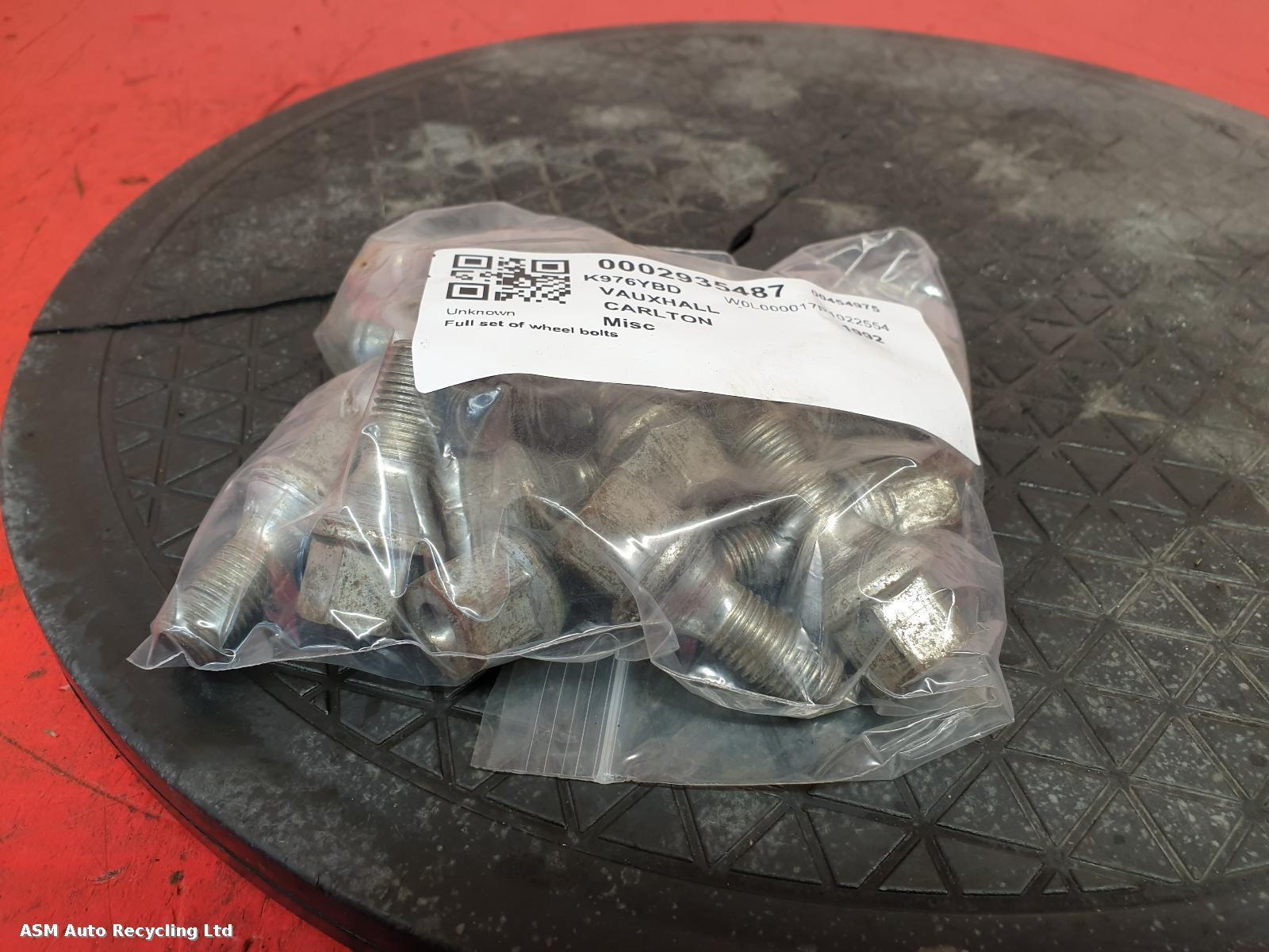 View Auto part Wheel Nut Vauxhall Carlton 1992