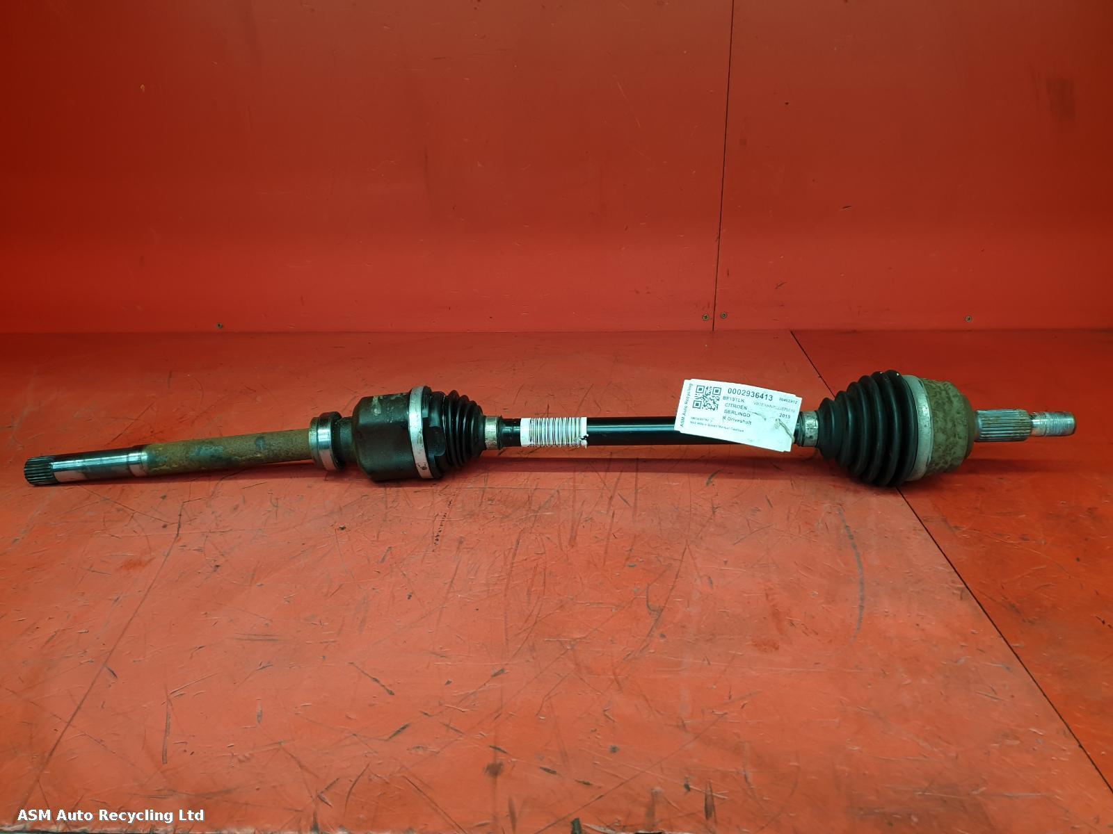 View Auto part Right Driveshaft Citroen Berlingo 2019