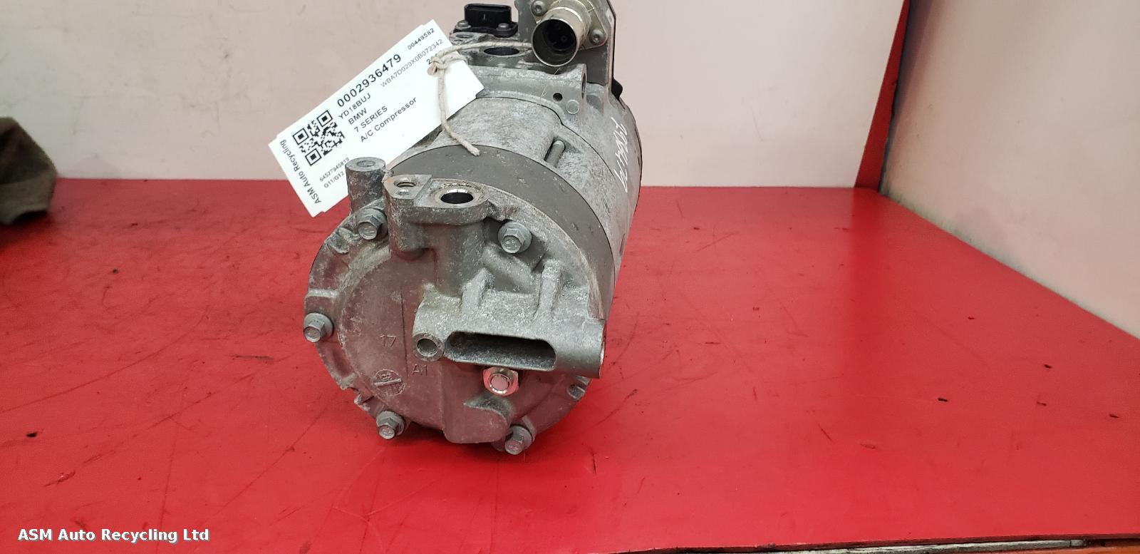 View Auto part Compressor Bmw 7 Series 2018