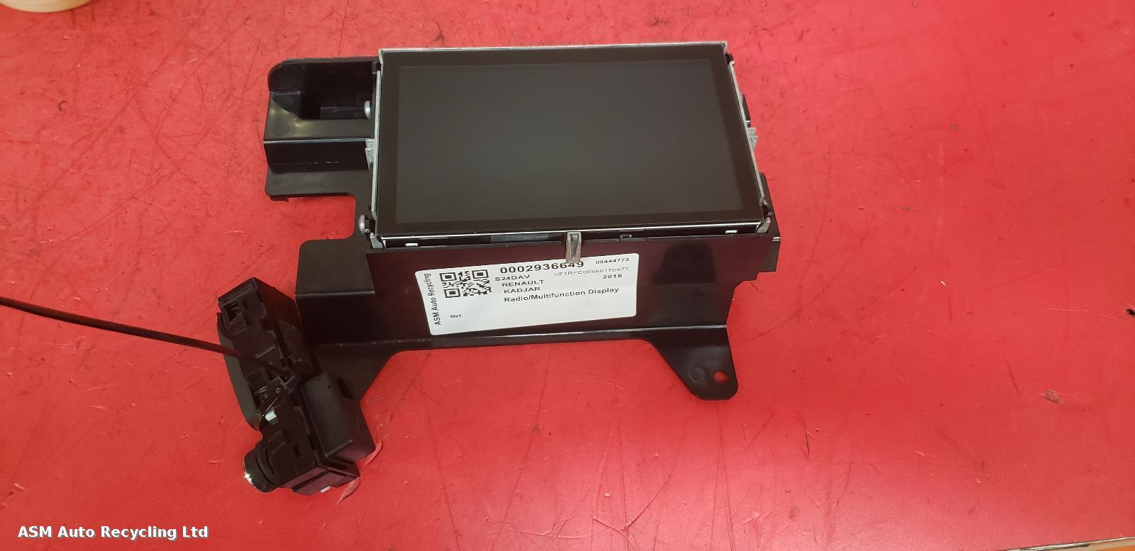 View Auto part Radio Display Renault Kadjar 2018