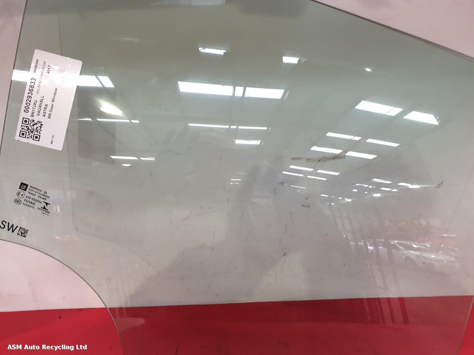 View Auto part RR Door Window Vauxhall Astra 2017