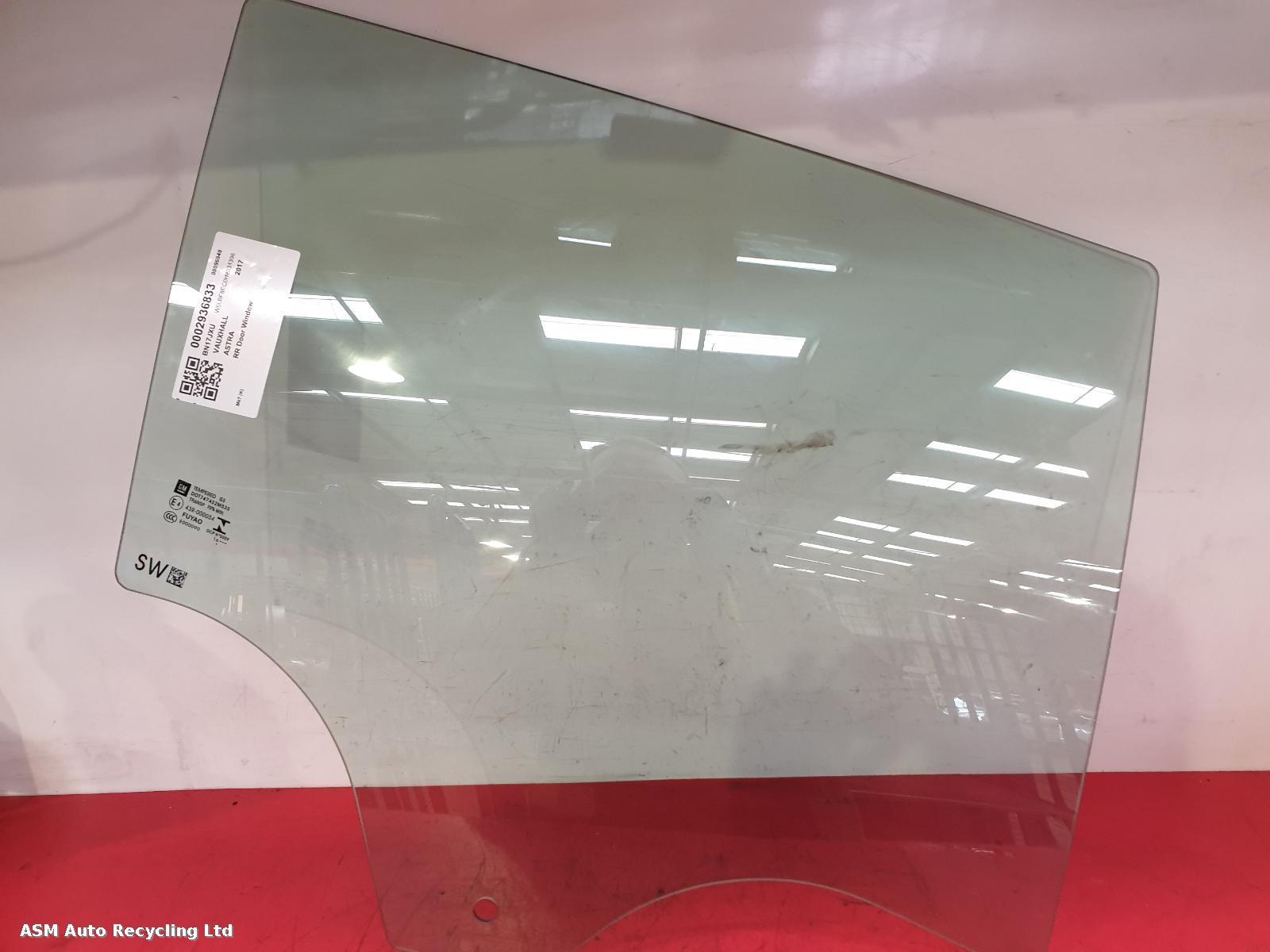 View Auto part RR Door Window Vauxhall Astra 2017