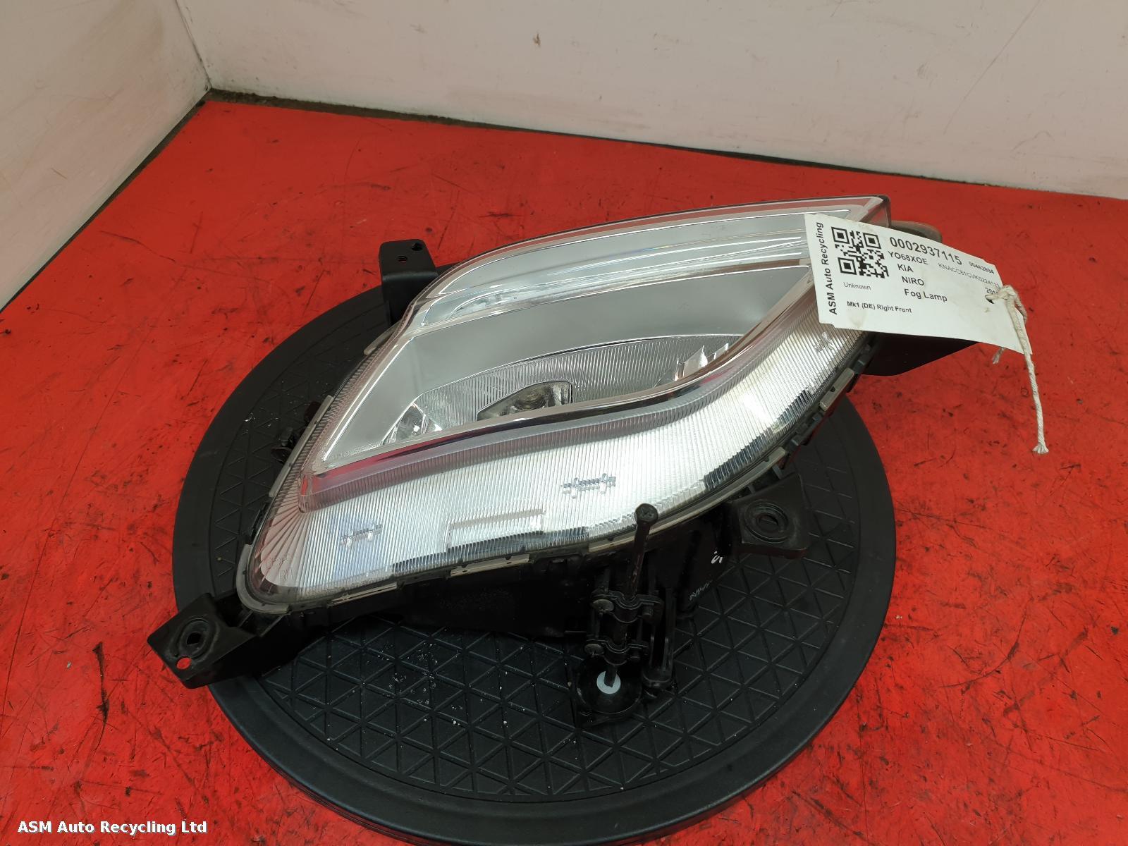 View Auto part Fog Lamp Kia Niro 2019