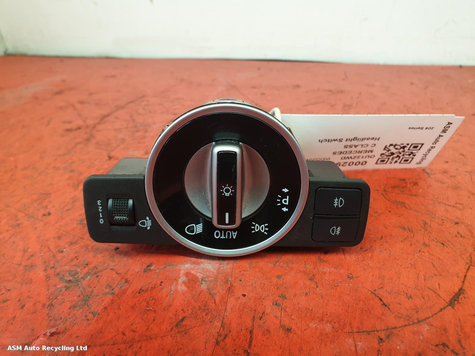 View Auto part Headlight Switch Mercedes C Class 2012