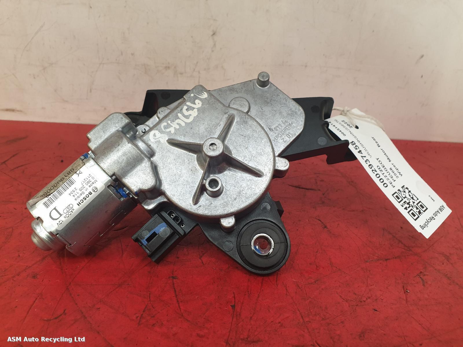 View Auto part Wiper Motor Rear Peugeot 2008 2022