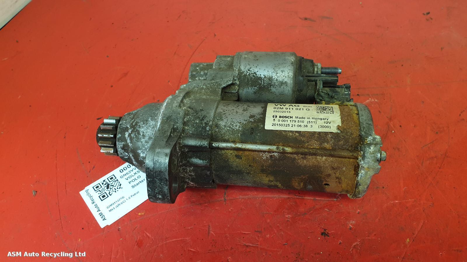 View Auto part Starter Motor Volkswagen Polo 2015
