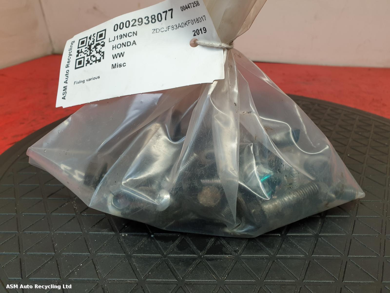 View Auto part Misc Honda Ww 2019