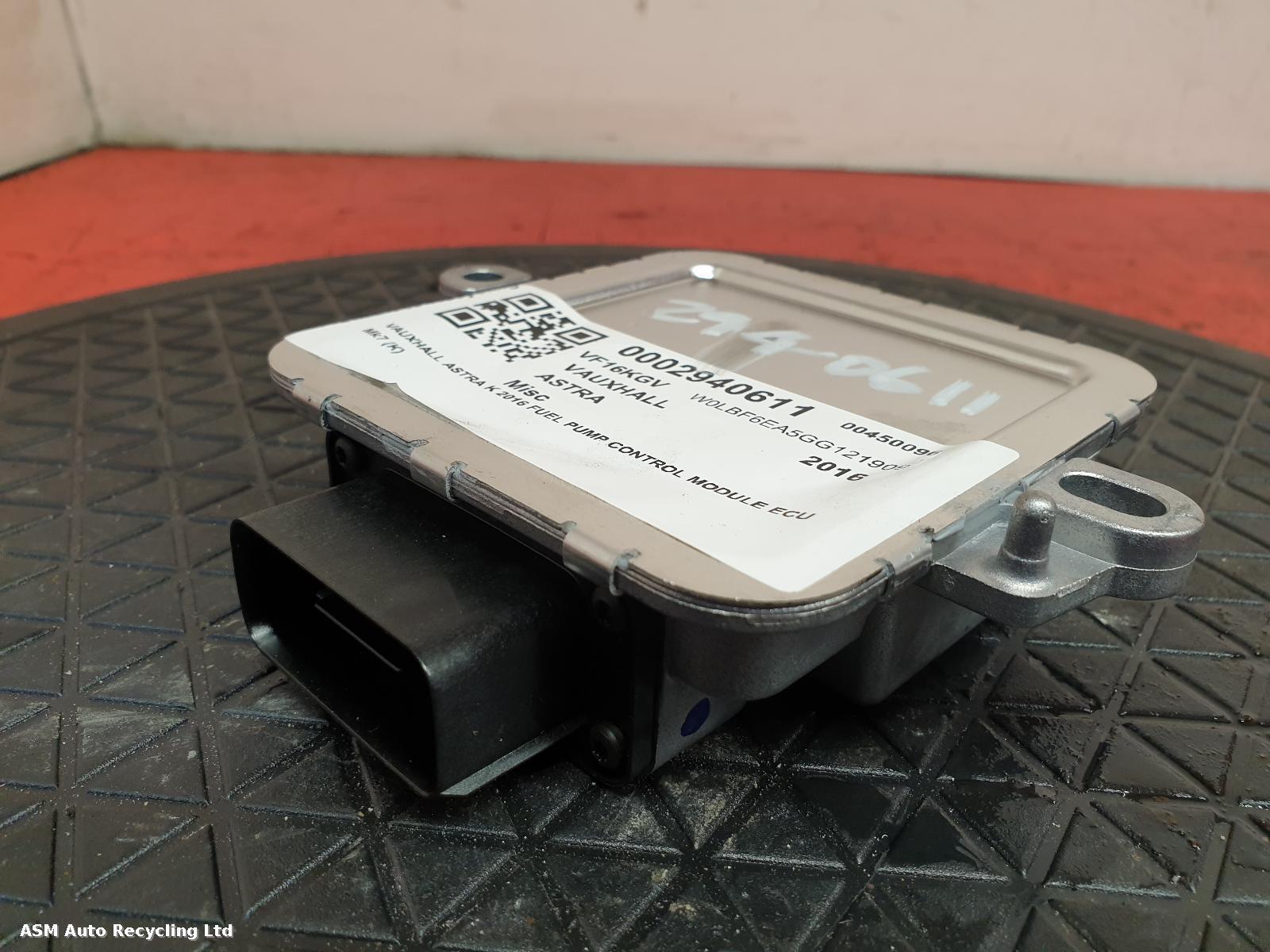 View Auto part ECU Vauxhall Astra 2016