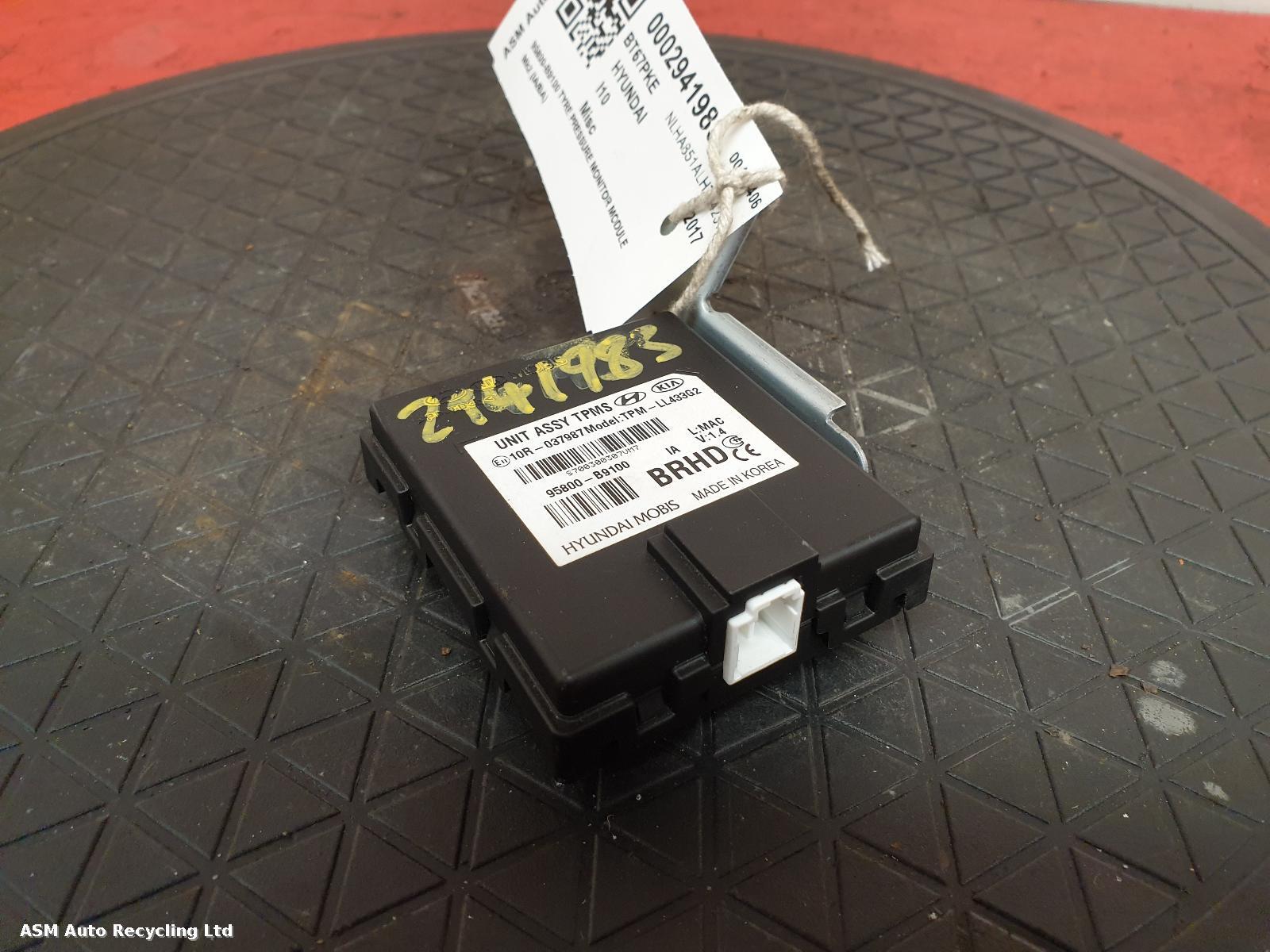 View Auto part ECU Hyundai I10 2017