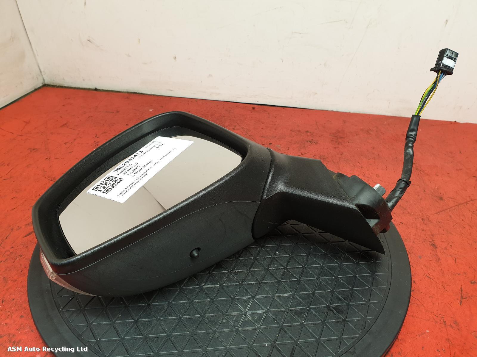 View Auto part L Door Mirror Renault Scenic 2012