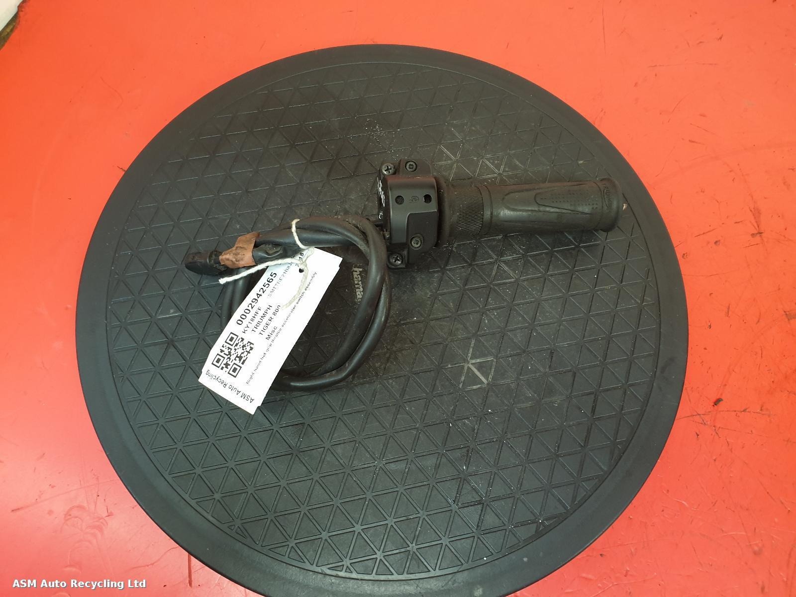 View Auto part RH Switch Gear Triumph Tiger 800 2018